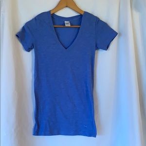 PINK V-neck soft tee